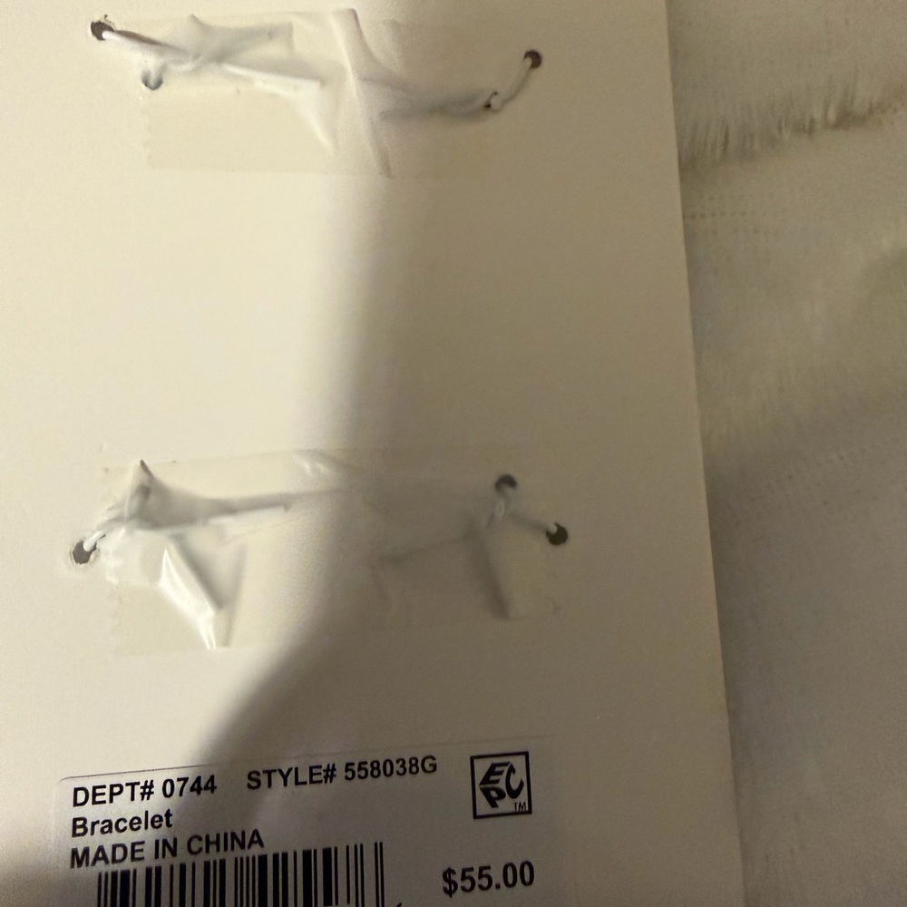 Unwritten Blue and Gold Multi-Strand Bracelet - Picture 6 of 6